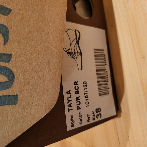 Dromedaris purple euro comfort women's shoes size US7.5 EU38 orthotic - Picture 10 of 10